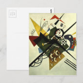 Kandinsky on White II Briefkaart (Voorkant / Achterkant)