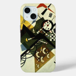 Kandinsky on White II iPhone 15 Case