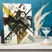 Kandinsky on White II Fotoplaat (Zijkant)