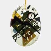 Kandinsky on White II Keramisch Ornament (Voorkant)