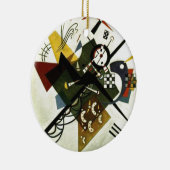 Kandinsky on White II Keramisch Ornament (Rechts)