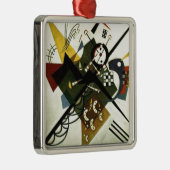 Kandinsky on White II Metalen Ornament (Rechts)