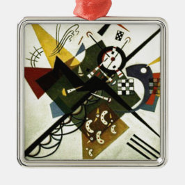 Kandinsky on White II Metalen Ornament