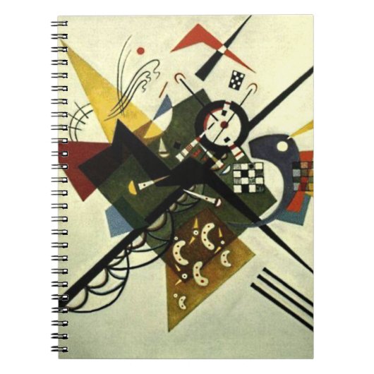 Kandinsky on White II Notitieboek (Voorkant)
