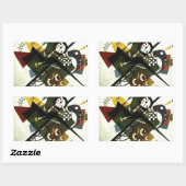 Kandinsky on White II Rechthoekige Sticker (Vel)