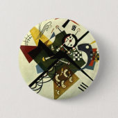 Kandinsky on White II Ronde Button 5,7 Cm (Voorkant)