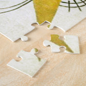 Kandinsky on White II schildert Abstracte kunst Legpuzzel (Zijkant)