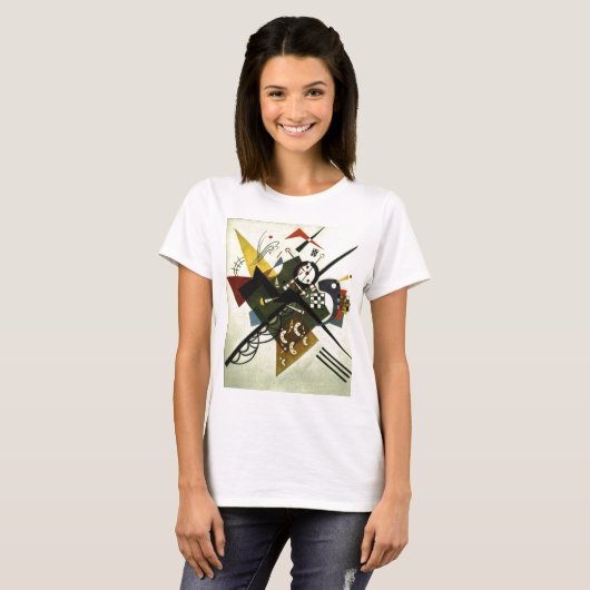 Kandinsky on White II T-shirt (Voorkant volledig)