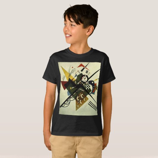 Kandinsky on White II T-shirt (Voorkant volledig)