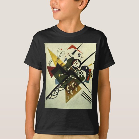 Kandinsky on White II T-shirt (Voorkant)