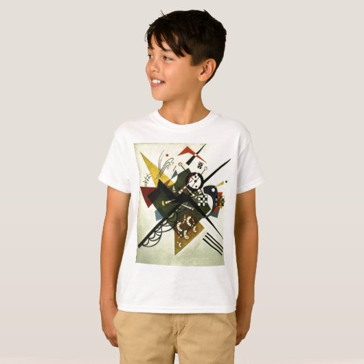 Kandinsky on White II T-shirt (Voorkant volledig)