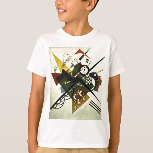 Kandinsky on White II T-shirt (Voorkant)