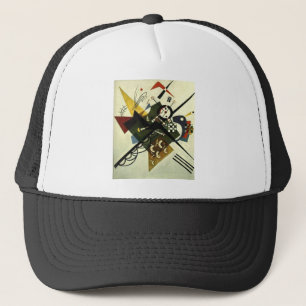 Kandinsky on White II Trucker Pet