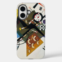 Kandinsky on White Two Abstract schilderen