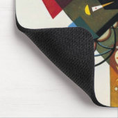 Kandinsky on White Two Abstract schilderen Muismat (Hoek)