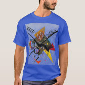 Kandinsky on White Two Abstract schilderen T-Shirt (Voorkant)