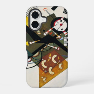 Kandinsky On White Two Abstract Schilderij iPhone 16 Hoesje