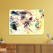 Kandinsky - Ondertiteling, 1913 kunstwerk Canvas Afdruk (Insitu (Woonkamer))