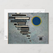 Kandinsky - Ongelijke, abstracte kunst Briefkaart (Voorkant / Achterkant)