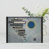 Kandinsky - Ongelijke, abstracte kunst Kaart (Staand voorkant)