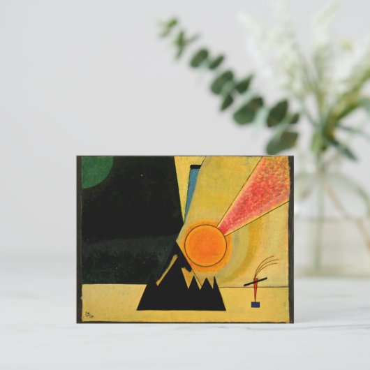 Kandinsky - Ontwikkeling, abstracte kunst, Kaart (Staand voorkant)