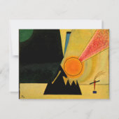 Kandinsky - Ontwikkeling, abstracte kunst, Kaart (Achterkant)