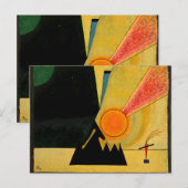 Kandinsky - Ontwikkeling, populaire schilderkunst, Briefkaart (Voorkant / Achterkant)