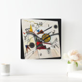 Kandinsky - Op het Zwarte Plein Vierkante Klok (Huis)