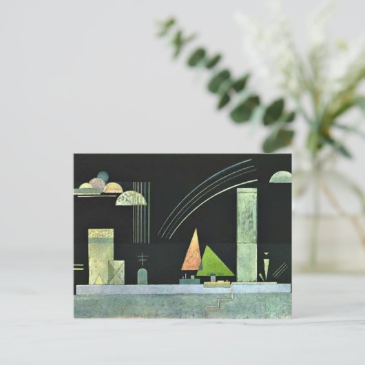 Kandinsky - Op Rest Briefkaart (Staand voorkant)