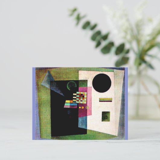 Kandinsky - Op Rest Briefkaart (Staand voorkant)