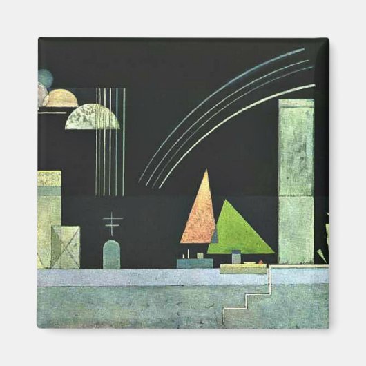 Kandinsky - Op Rest Magneet (Voorkant)