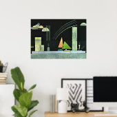 Kandinsky - Op Rest Poster (Thuiskantoor)