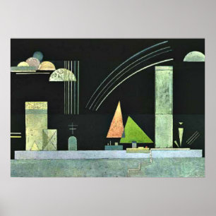 Kandinsky - Op Rest Poster