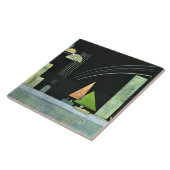 Kandinsky - Op Rest Tegeltje (Zijkant)