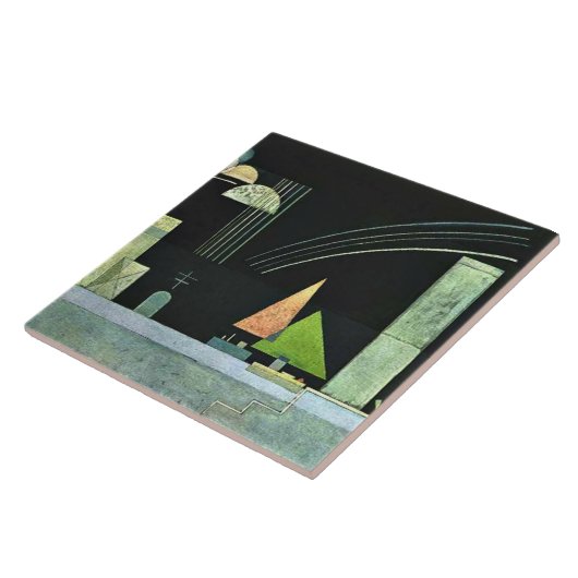 Kandinsky - Op Rest Tegeltje (Zijkant)