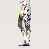 Kandinsky, Op Wit 1923 Leggings (Links)