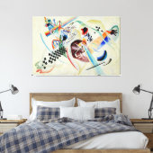 KANDINSKY - OP WIT (I) - Comp. 224 - 1920 - Canvas Afdruk (Insitu (Slaapkamer))