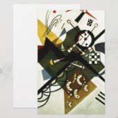 Kandinsky Op Wit II Briefpapier (Voorkant / Achterkant)