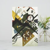 Kandinsky Op Wit II Briefpapier (Staand voorkant)
