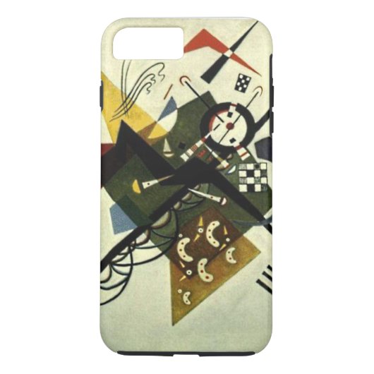 Kandinsky op wit II stoere iPhone 7 Hoesje (Achterkant)