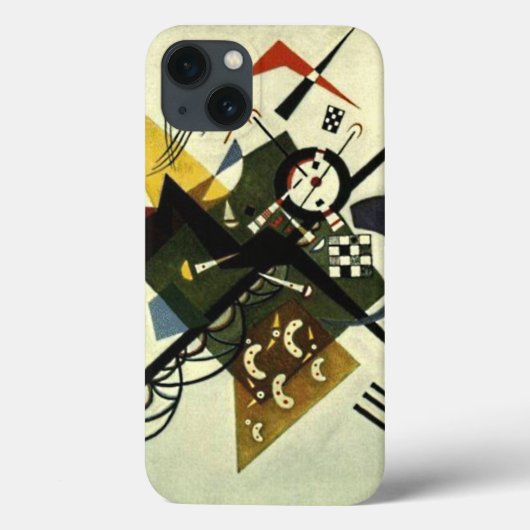 Kandinsky op wit II stoere Xtreme iPhone 6 Hoesje (Achterkant)