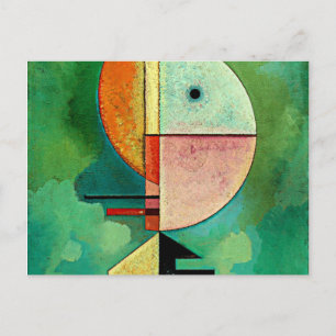 Kandinsky - Opwaarts, populair abstract schilderij Briefkaart