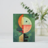 Kandinsky opwaartse Abstracte schilderij Kaart (Staand voorkant)
