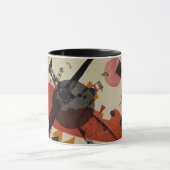 Kandinsky - Oranje, abstracte kunst Mok (Midden)