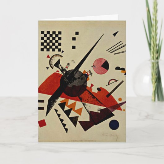 Kandinsky - Oranje Kaart (Voorkant)