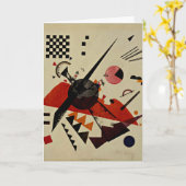 Kandinsky - Oranje Kaart (Gele Bloem)