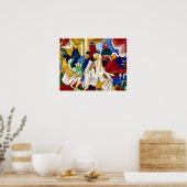 Kandinsky - Oriental Poster (Keuken)