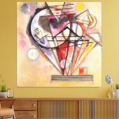 KANDINSKY - OVER DE PUNTEN - 1928 - Bauhaus - Canvas Afdruk (Insitu (Woonkamer))