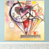 KANDINSKY - OVER DE PUNTEN - 1928 - Bauhaus - Canvas Afdruk (Insitu (Houten vloer))
