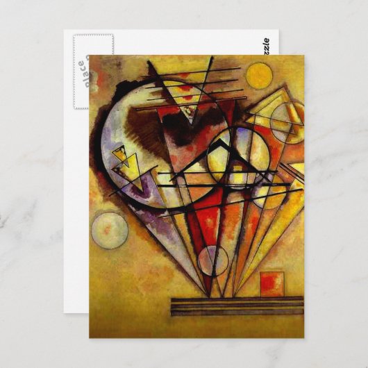 Kandinsky - Over de punten Briefkaart (Voorkant / Achterkant)